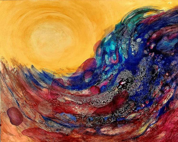 On the other side of the sun