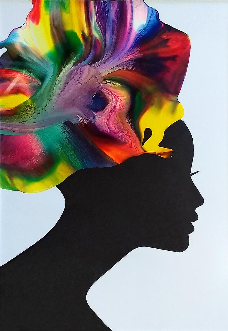 Girl with a headscarf